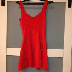 Fitted Coral dress